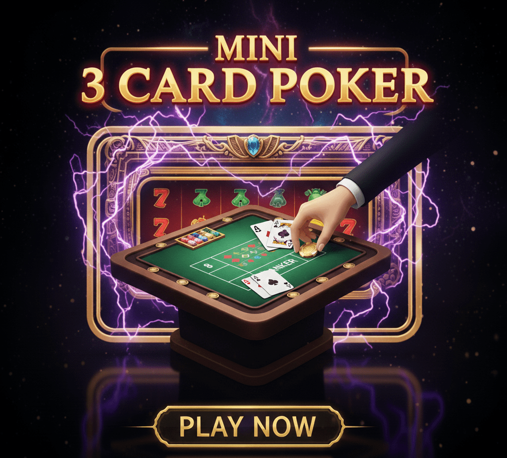 Mini 3 Card Poker at Bwin